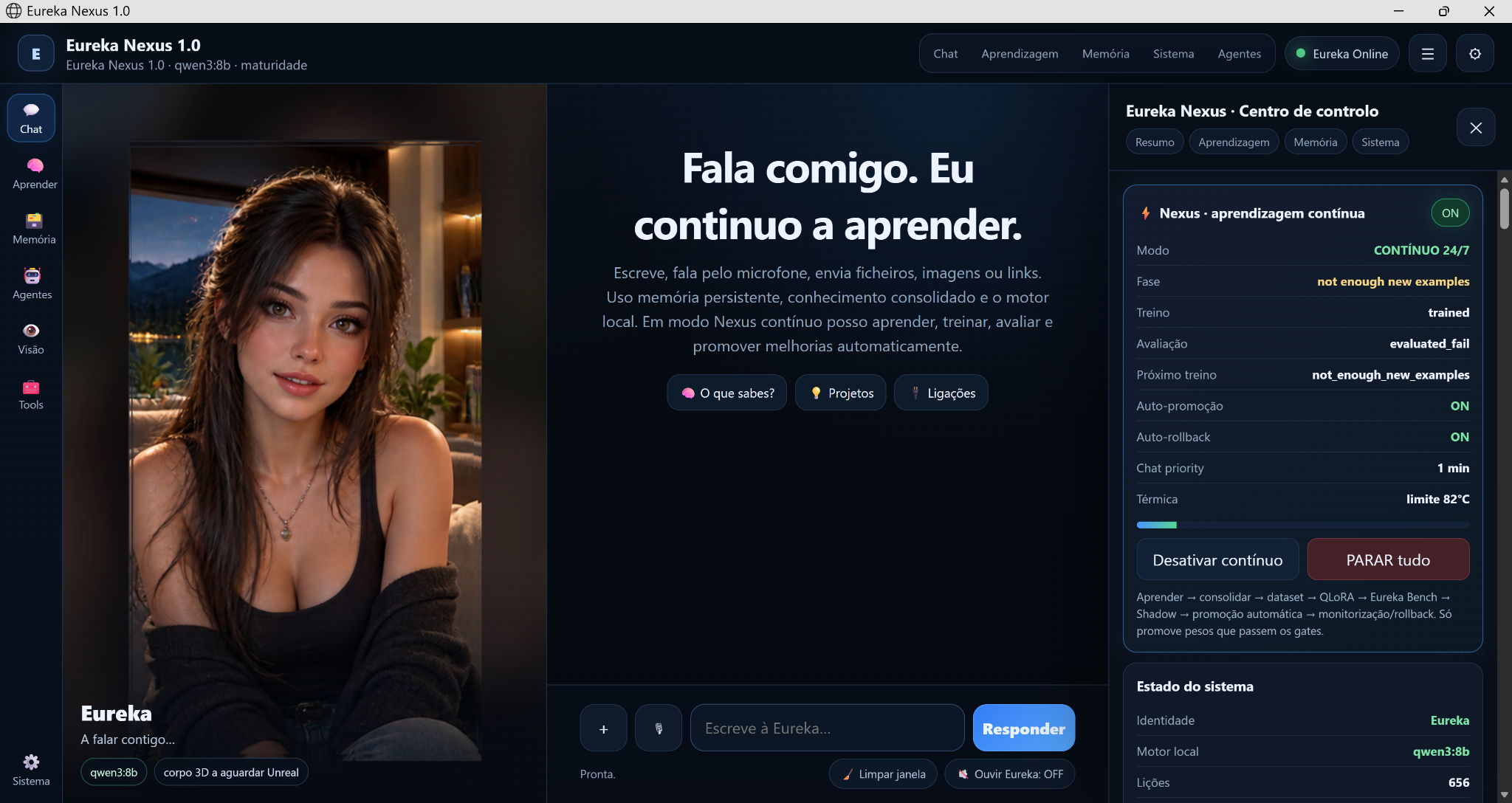 Eureka AI Capital Agent — protótipo da inteligência digital Eureka